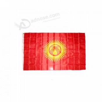 bandiera del Kirghizistan di alta qualità originale di fabbrica per decorare