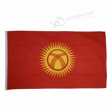 Kirgisistan - 3 'X 5' Polyesterfahne