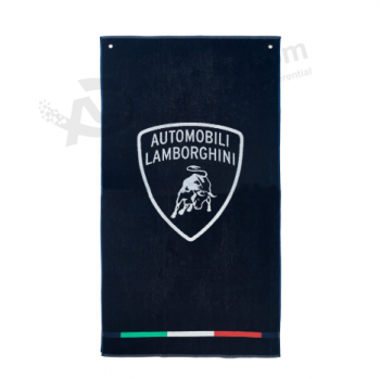 aangepaste polyester lamborghini banner lamborghini vlag voor promotie