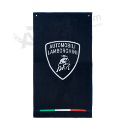 benutzerdefinierte Polyester Lamborghini Banner Lamborghini Flagge für Werbeartikel