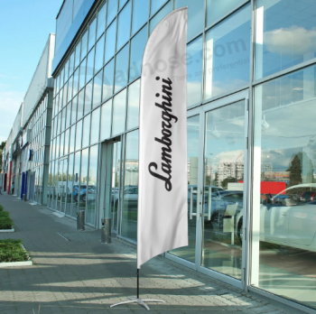 förderung benutzerdefinierte werbung lamborghini feather banner