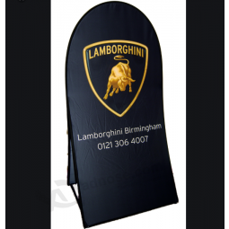 tragbare Pop Up Lamborghini Werbebanner für den Sport
