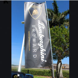 Wind fliegen maßgeschneiderte Lamborghini Flaggen Lamborghini Logo Pole Zeichen