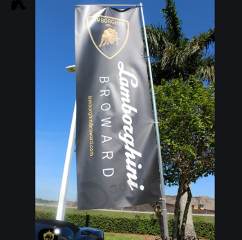 Wind fliegen maßgeschneiderte Lamborghini Flaggen Lamborghini Logo Pole Zeichen