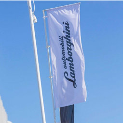 Autohaus Ausstellung Flagge Lamborghini Banner fliegen