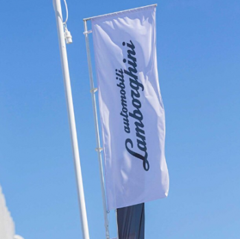 Autohaus Ausstellung Flagge Lamborghini Banner fliegen