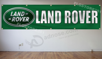 Land Rover Flagge Banner 2x8ft Autofahne Wand Garage Man Höhle grüne Fahne