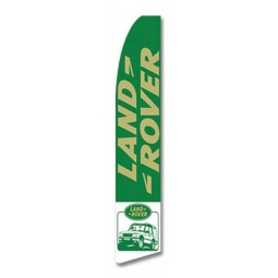 Land Rover flattern Swooper Werbeschild 2,5 'breit Banner Flagge nur