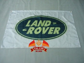 land rover automerk vlag, 90 * 150cm 100% polyester banner