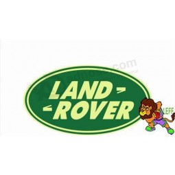 флаг Land Rover, 90 * 150см, 100% полиэстер, баннер, цифровая печать