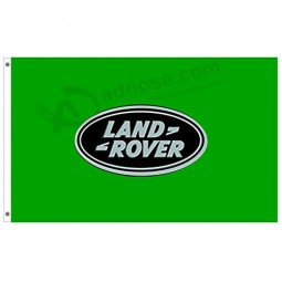 Land rover white flag artwork flags banner 3X5 FT 90*150CM Polyster Outdoor Flag