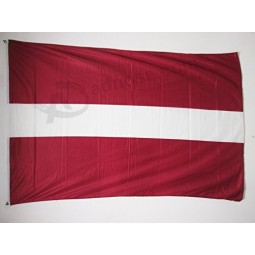 Latvia Flag 3' x 5' External Use - Latvian Flags 90 x 90 cm - Banner 3x5 ft Knitted Polyester