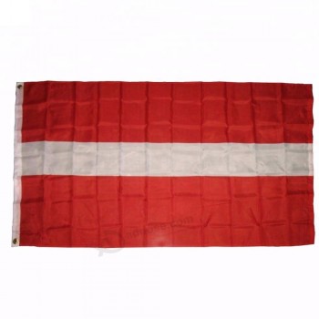 3x5ft Cheap high quality Latvia country flag with two eyelets custom flag/90*150cm all world country flags