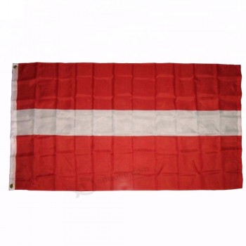 3x5ft Cheap high quality Latvia country  flag with two eyelets custom flag/90*150cm all world country flags