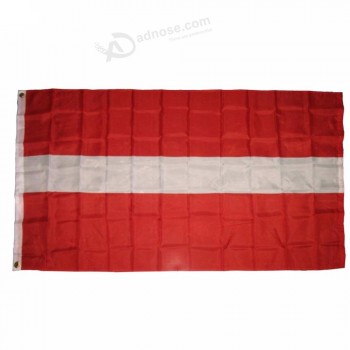 Stoter High Quality 3x5 FT Latvia Flag with Brass Grommets,polyester country flag