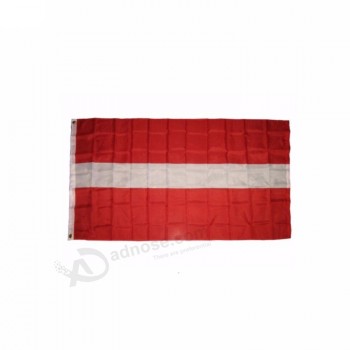 benutzerdefinierte 90x150 cm lettland flagge 3x5 füße super polyester flagge