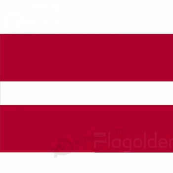 latvia flag for wholesales polyester durable flying wind resistance