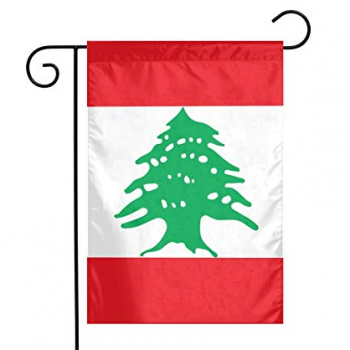 bandera nacional del jardín del líbano casa yarda bandera libanesa decorativa