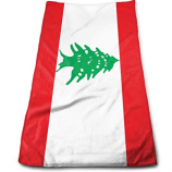 lebanon national banner / lebanese country flag banner
