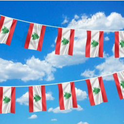 Libanon Landesflagge Flagge Banner zum Feiern