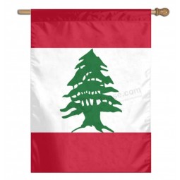 libanesische nationale Landesgarten Flagge Libanon Haus Banner