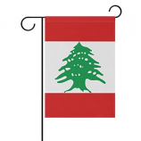 decoratieve Libanon tuin vlag polyester tuin Libanon vlaggen