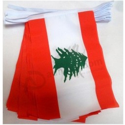 Zigolo decorativo bandiera nazionale libanese