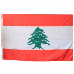 High quality Lebanon national Flag normal flag 3x5ft
