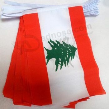 eventi sportivi bandiera libanese libanese poliestere stringa di paese