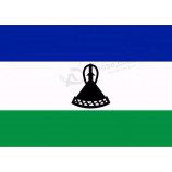 Promotional Printed Wood or Metal Lesotho Flag