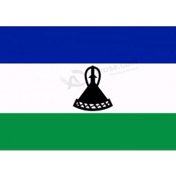 promotionele geprinte houten of metalen lesotho vlag