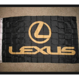 3x5ft lexus logo vlag aangepaste afdrukken polyester lexus banner