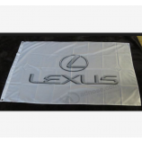 polyester digitaal printen 3x5ft aangepaste logo lexus reclamevlag