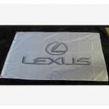 Polyester-Digitaldruck 3x5ft kundenspezifische Logo Lexus-Werbungsflagge
