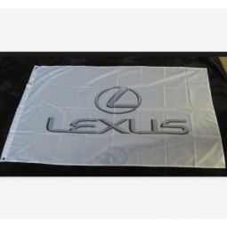 bandiera pubblicitaria lexus logo personalizzato 3x5ft in poliestere stampa digitale