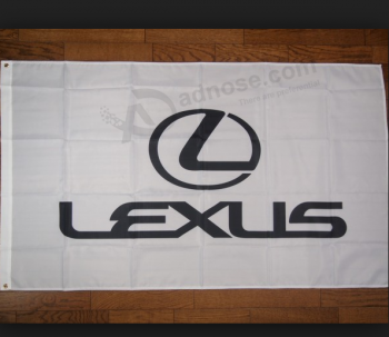 high quality lexus advertising flag banners with grommet