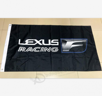 Lexus-Bewegungslogoflagge 3 * 5ft Lexus-Selbstfahne im Freien