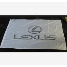 Polyester Lexus Logo Advertising Banner Lexus Advertising Flag