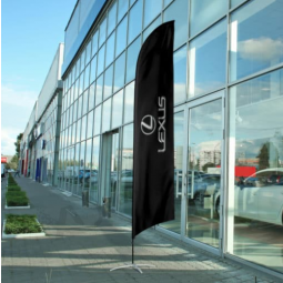 lexus car shop ausstellungsflagge lexus flying swooper banner
