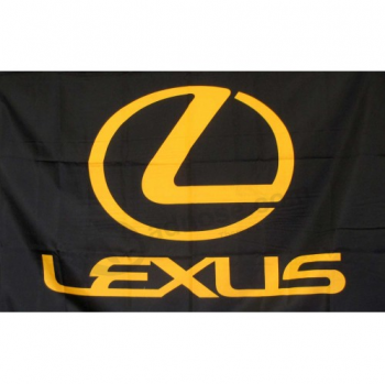 vento voando custom made lexus bandeiras lexus logotipo pólo sinais