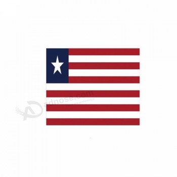 Heißer Verkaufsmann-Liberia-Flaggenbandana-Quadratschal