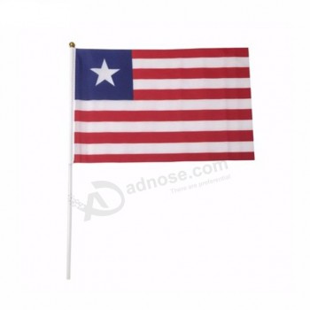 bandera de país nacional de liberia profesional de alta calidad