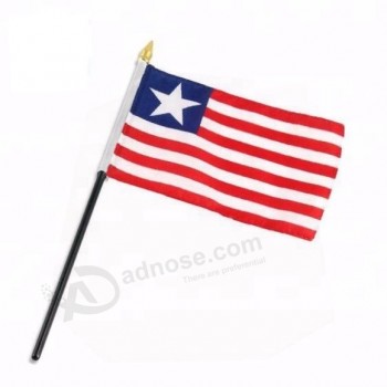 liberia, costa de marfil, ghana, bandera de mano