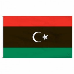 grote Libië vlag polyester Libië land vlaggen