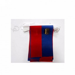 siebdruck 68d polyester liechtenstein land tischfahne