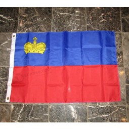 Druckstil Nationalflagge Liechtenstein Länderflaggen