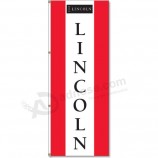 3x8 ft. Vertikale lincoln logo flagge mit hoher qualität