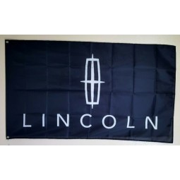 lincoln 3x5 flagge wand banner shop garage autosalon kontinental navigator MKX MKZ