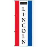 frei fliegende Drapierungsflaggen des kundenspezifischen Gesichtshändlers Lincoln-Preis / Stück