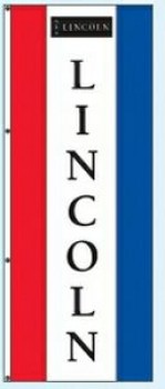 frei fliegende Drapierungsflaggen des kundenspezifischen Gesichtshändlers Lincoln-Preis / Stück